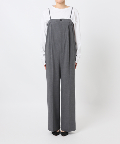 Spick & Span（スピックアンドスパン）の「サロペット（サロペット/オーバーオール・レディース・チャコールグレー・38/36）」の10枚目の写真