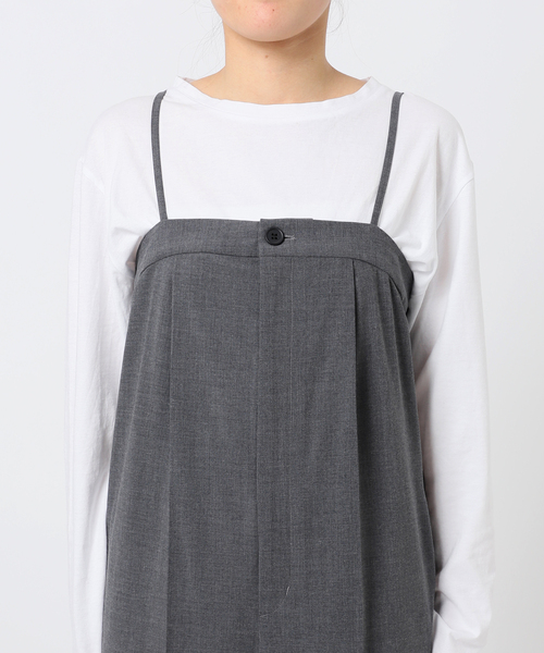 Spick & Span（スピックアンドスパン）の「サロペット（サロペット/オーバーオール・レディース・チャコールグレー・38/36）」の14枚目の写真