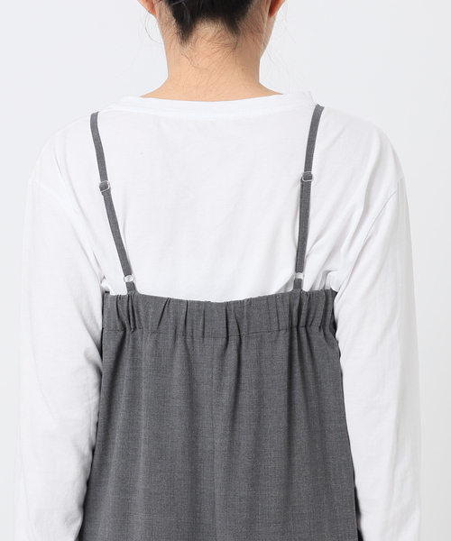 Spick & Span（スピックアンドスパン）の「サロペット（サロペット/オーバーオール・レディース・チャコールグレー・38/36）」の15枚目の写真