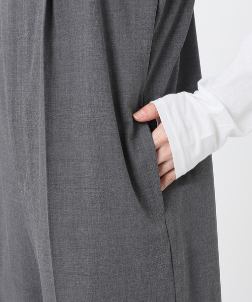 Spick & Span（スピックアンドスパン）の「サロペット（サロペット/オーバーオール・レディース・チャコールグレー・38/36）」の19枚目の写真