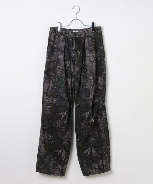 BAYFLOW（ベイフロー）の「リーフカモ柄パラシュートパンツ（その他パンツ・メンズ・ベージュ/ブラック・LARGE/MEDIUM）」の8枚目の写真