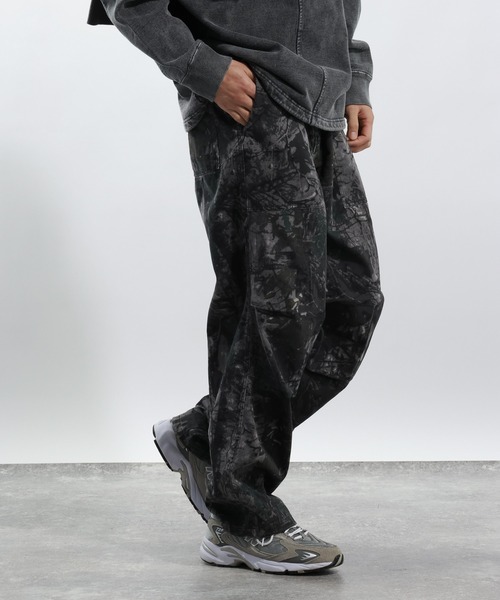 BAYFLOW(ベイフロー)の「リーフカモ柄パラシュートパンツ(その他パンツ・メンズ・ベージュ/ブラック・LARGE/MEDIUM)」の21枚目の写真