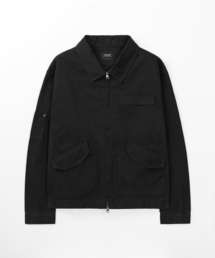 TOFFEE（トフィー）の「ヴィンテージコットンワークジャケット (ブラック)（デニムジャケット）」