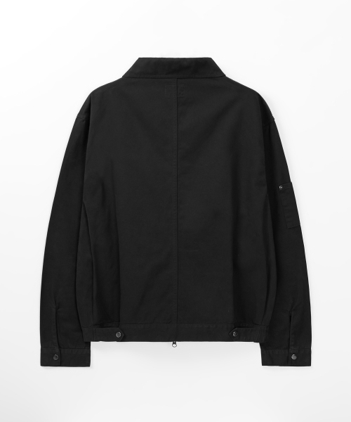 TOFFEE（トフィー）の「ヴィンテージコットンワークジャケット (ブラック)（デニムジャケット・メンズ・その他・MEDIUM/LARGE/X-LARGE/SMALL）」の7枚目の写真