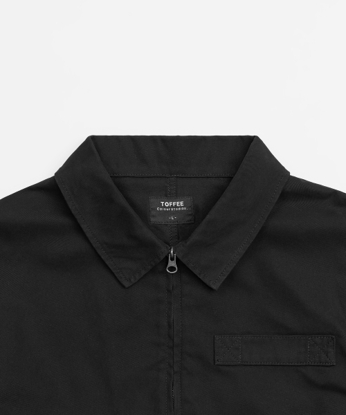 TOFFEE（トフィー）の「ヴィンテージコットンワークジャケット (ブラック)（デニムジャケット・メンズ・その他・MEDIUM/LARGE/X-LARGE/SMALL）」の8枚目の写真