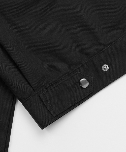 TOFFEE（トフィー）の「ヴィンテージコットンワークジャケット (ブラック)（デニムジャケット・メンズ・その他・MEDIUM/LARGE/X-LARGE/SMALL）」の12枚目の写真