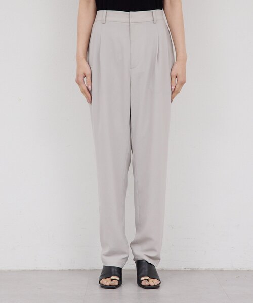 GALLARDAGALANTE（ガリャルダガランテ）の「ライトジャージーテーパードパンツ（その他パンツ・レディース・ダークブラウン/ライトグレー/ブラック・2/1/0）」の9枚目の写真