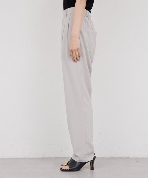 GALLARDAGALANTE（ガリャルダガランテ）の「ライトジャージーテーパードパンツ（その他パンツ・レディース・ダークブラウン/ライトグレー/ブラック・2/1/0）」の10枚目の写真