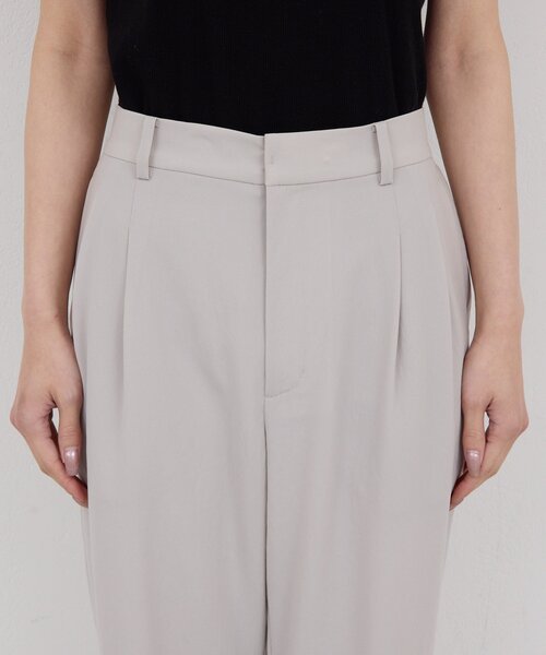 GALLARDAGALANTE（ガリャルダガランテ）の「ライトジャージーテーパードパンツ（その他パンツ・レディース・ダークブラウン/ライトグレー/ブラック・2/1/0）」の13枚目の写真