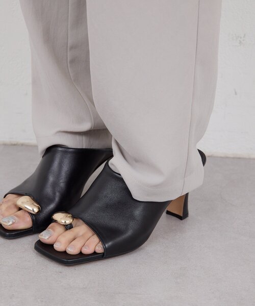 GALLARDAGALANTE（ガリャルダガランテ）の「ライトジャージーテーパードパンツ（その他パンツ・レディース・ダークブラウン/ライトグレー/ブラック・2/1/0）」の15枚目の写真