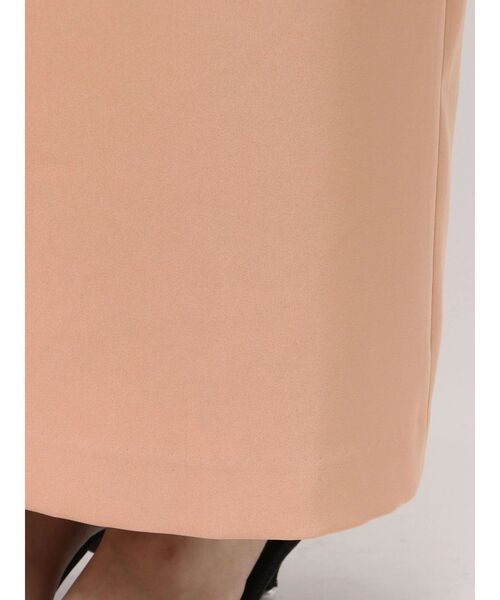 LAGUNAMOON（ラグナムーン）の「LADYアシンメトリーペプラムフリルドレス 結婚式 お呼ばれ（ドレス・レディース・ブラック/サーモンピンク・SMALL/MEDIUM）」の5枚目の写真