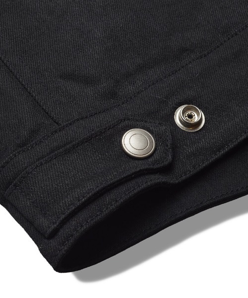 NO ID.(ノーアイディ)の「mj11369-コーティングシングルライダースJKT ジャケット(858030-404B)(ライダースジャケット・メンズ・ブラック・2/1)」の15枚目の写真