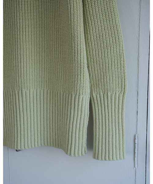 新品未使用 anuke Cotton Over Knit チャコールグレー Cotton Over Knit（ニット/セーター）｜anuke（アンヌーク）の