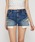 LAGUA GEM�i���O�A�W�F���j�́uCRASH COMPACT DENIM �V���[�g�p���c�i�f�j���p���c�j�v�b�u���[