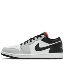 JORDAN BRAND(�W���[�_���u�����h)�̃G�A �W���[�_�� 1 LOW �����Y�V���[�Y / Air Jordan 1 Low Men's Shoes 553558-045 Neutral Grey(�X�j�[�J�[)