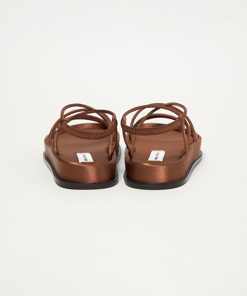 EMMEL REFINES(エメルリファインズ)の「<EMMEL REFINES>EM サテンチューブ フラット サンダル(サンダル・レディース・ブラック/ケリーグリーン/オレンジ系その他・L/M/S)」の8枚目の写真