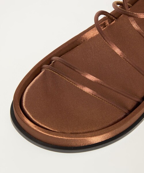 EMMEL REFINES(エメルリファインズ)の「<EMMEL REFINES>EM サテンチューブ フラット サンダル(サンダル・レディース・ブラック/ケリーグリーン/オレンジ系その他・L/M/S)」の11枚目の写真