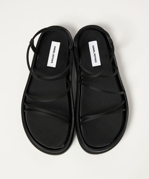 EMMEL REFINES(エメルリファインズ)の「<EMMEL REFINES>EM サテンチューブ フラット サンダル(サンダル・レディース・ブラック/ケリーグリーン/オレンジ系その他・L/M/S)」の13枚目の写真