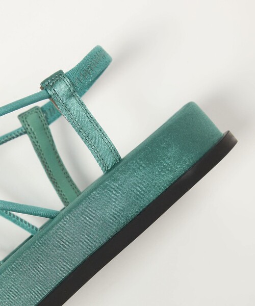 EMMEL REFINES(エメルリファインズ)の「<EMMEL REFINES>EM サテンチューブ フラット サンダル(サンダル・レディース・ブラック/ケリーグリーン/オレンジ系その他・L/M/S)」の18枚目の写真