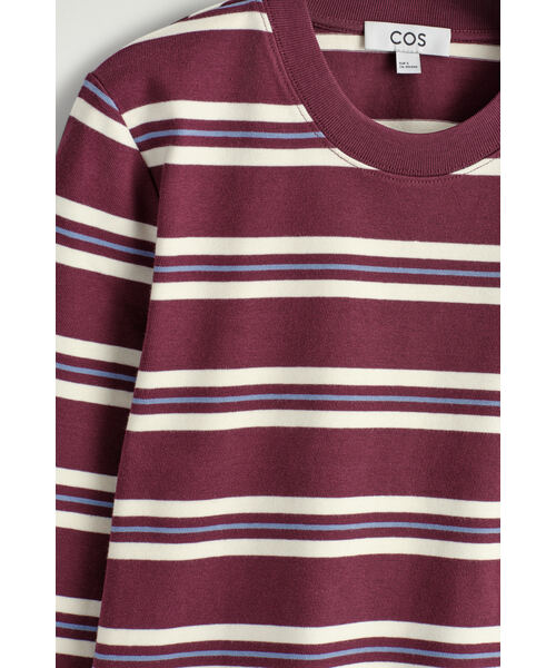 COS(コス)の「クリーンカットの長袖Tシャツ(Tシャツ/カットソー・レディース・レッド系その他/ネイビー/パープル/ブラウン系その他・L/XL/XS/S/M)」の21枚目の写真