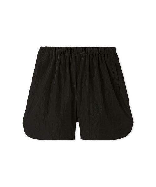 Mila Owen(ミラオーウェン)の「ナイロンショートパンツ(その他パンツ・レディース・ブラック/ブラウン・F)」の1枚目の写真