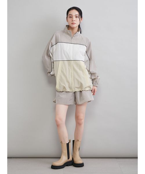 Mila Owen(ミラオーウェン)の「ナイロンショートパンツ(その他パンツ・レディース・ブラック/ブラウン・F)」の9枚目の写真