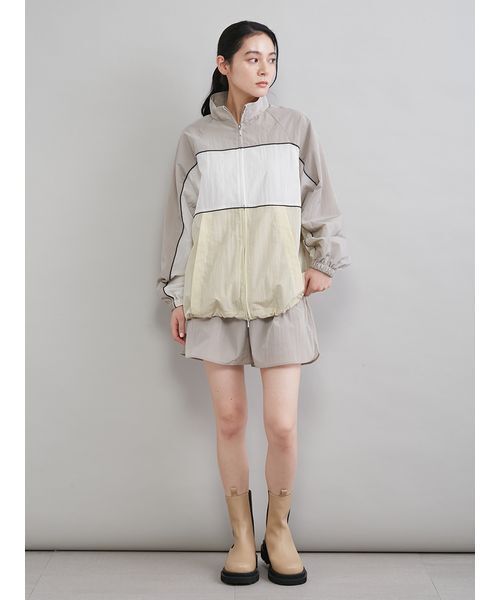 Mila Owen(ミラオーウェン)の「ナイロンショートパンツ(その他パンツ・レディース・ブラック/ブラウン・F)」の10枚目の写真