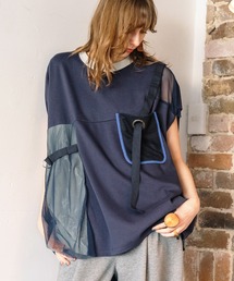 AULA AILA | メッシュポケットトップス(Tシャツ/カットソー)