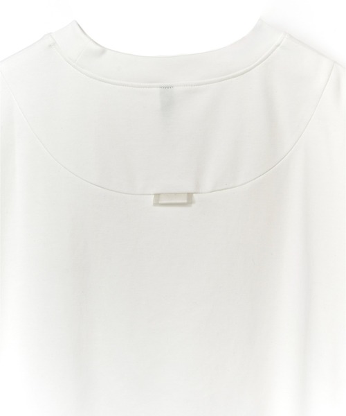 AULA AILA（アウラアイラ）の「メッシュポケットトップス（Tシャツ/カットソー・レディース・ネイビー/オフホワイト/ブラック・0）」の18枚目の写真