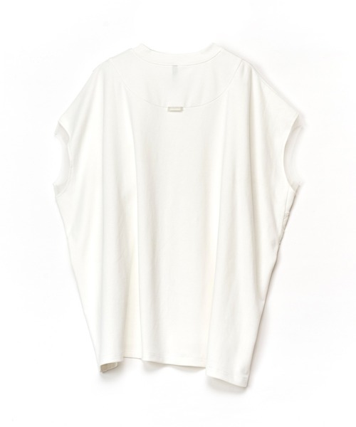 AULA AILA（アウラアイラ）の「メッシュポケットトップス（Tシャツ/カットソー・レディース・ネイビー/オフホワイト/ブラック・0）」の21枚目の写真