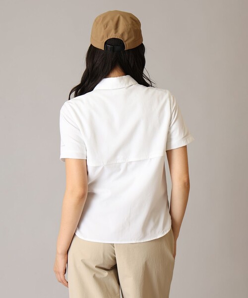 Columbia(コロンビア)の「UVカット Columbia/ シルバーリッジユーティリティII ショートスリーブ シャツ /コロンビア(シャツ/ブラウス・レディース・ブルー/ホワイト/ベージュ/グリーン・M/XL/S/L)」の5枚目の写真
