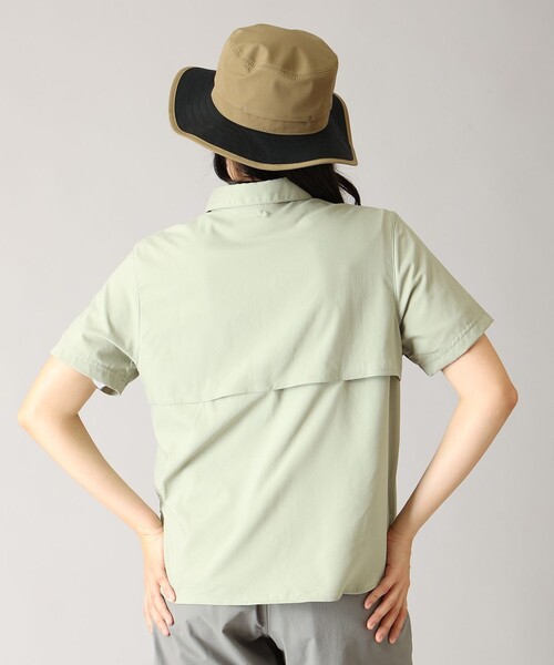 Columbia(コロンビア)の「UVカット Columbia/ シルバーリッジユーティリティII ショートスリーブ シャツ /コロンビア(シャツ/ブラウス・レディース・ブルー/ホワイト/ベージュ/グリーン・M/XL/S/L)」の8枚目の写真