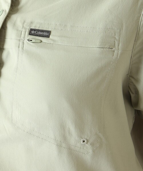 Columbia(コロンビア)の「UVカット Columbia/ シルバーリッジユーティリティII ショートスリーブ シャツ /コロンビア(シャツ/ブラウス・レディース・ブルー/ホワイト/ベージュ/グリーン・M/XL/S/L)」の9枚目の写真