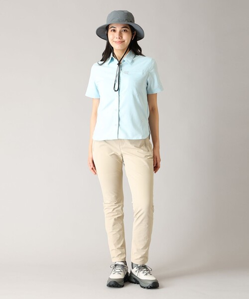 Columbia(コロンビア)の「UVカット Columbia/ シルバーリッジユーティリティII ショートスリーブ シャツ /コロンビア(シャツ/ブラウス・レディース・ブルー/ホワイト/ベージュ/グリーン・M/XL/S/L)」の13枚目の写真