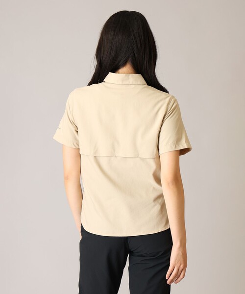 Columbia(コロンビア)の「UVカット Columbia/ シルバーリッジユーティリティII ショートスリーブ シャツ /コロンビア(シャツ/ブラウス・レディース・ブルー/ホワイト/ベージュ/グリーン・M/XL/S/L)」の14枚目の写真