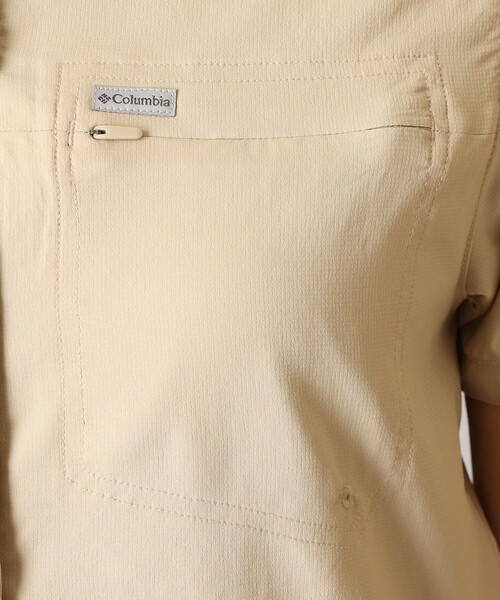 Columbia(コロンビア)の「UVカット Columbia/ シルバーリッジユーティリティII ショートスリーブ シャツ /コロンビア(シャツ/ブラウス・レディース・ブルー/ホワイト/ベージュ/グリーン・M/XL/S/L)」の15枚目の写真