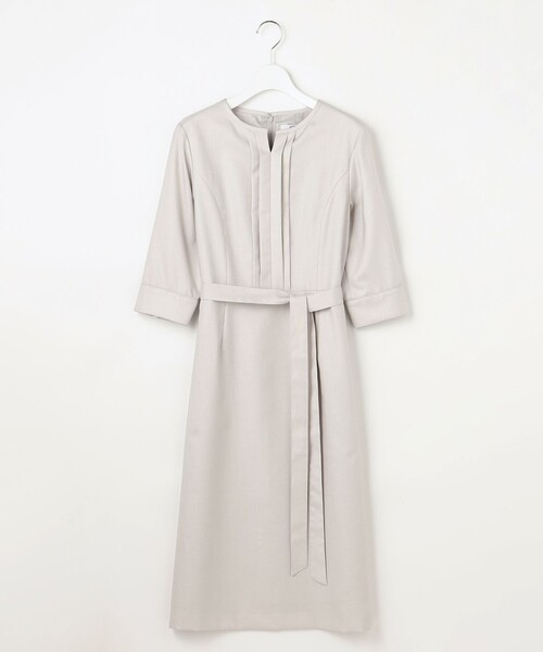 J.PRESS(ジェイプレス)の「【定番人気・セットアップ対応】OXIJEWEL ストレッチ ワンピース(ワンピース・レディース・ライトグレー系/ネイビー系/シルバー系・11/9)」の22枚目の写真