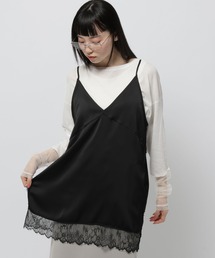 niko and... | レーストリムキャミソール(チュニック)