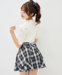 INGNI | バックリボンチェック柄フレアスカパン(スカート)