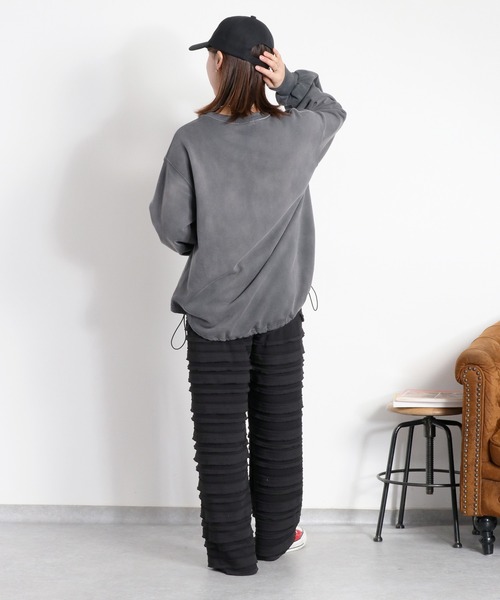 cepo(セポ)の「ランダムフリルシアーイージーパンツ(その他パンツ・レディース・オフホワイト/ブラック・M)」の21枚目の写真