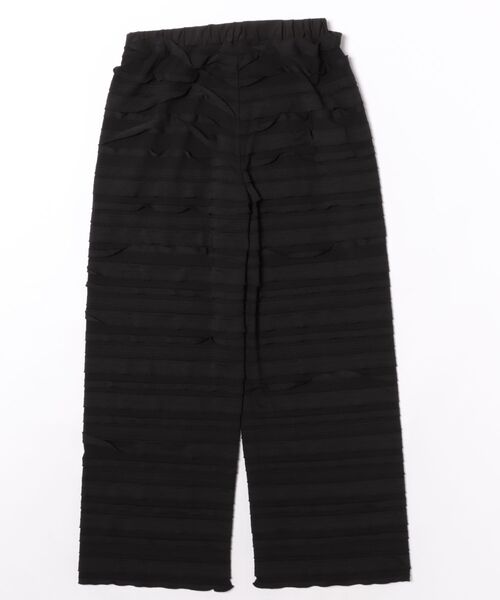 cepo(セポ)の「ランダムフリルシアーイージーパンツ(その他パンツ・レディース・オフホワイト/ブラック・M)」の10枚目の写真