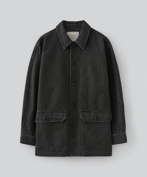 FABREGAT（ファブレガ）の「カチオンフレンチワークジャケット（ヴィンテージブラック）（デニムジャケット）」