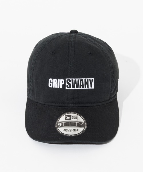 GRIP SWANY（グリップスワニー）の「【15135285】GRIPSWANY×NEWERA  9THIRTY BOX LOGO（キャップ・メンズ・ブラック×ホワイト・FREE）」の2枚目の写真