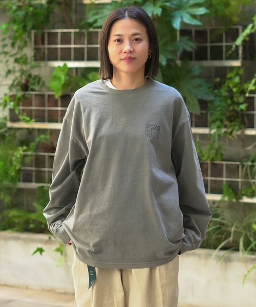 REEF(リーフ)の「REEF 80S BOX LOGO LS T バックプリント ロンT 【2026年春夏モデル】/リーフ長袖ロンT(Tシャツ/カットソー・メンズ・ベージュ/ブルー/チャコールグレー・X-LARGE/LARGE/MEDIUM/SMALL)」の15枚目の写真