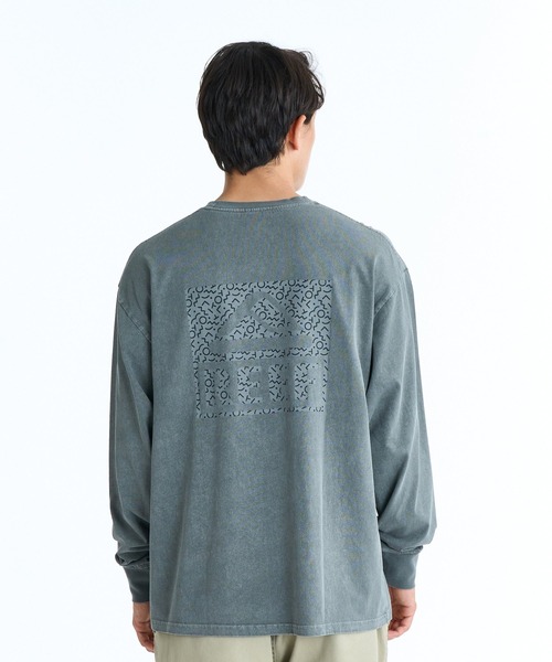 REEF(リーフ)の「REEF 80S BOX LOGO LS T バックプリント ロンT 【2026年春夏モデル】/リーフ長袖ロンT(Tシャツ/カットソー・メンズ・ベージュ/ブルー/チャコールグレー・X-LARGE/LARGE/MEDIUM/SMALL)」の20枚目の写真