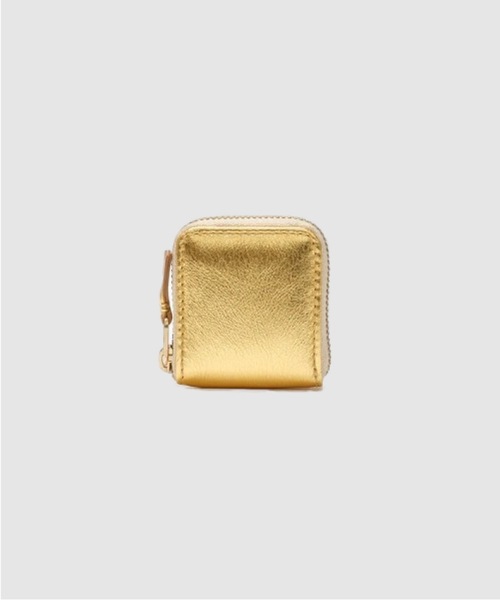 Wallet COMME des GARCONS（ウォレットコム デギャルソン）の「【GOLD/SILVER】SMALL COIN CASE（コインケース・メンズ・シルバー/ゴールド・ONE SIZE）」の2枚目の写真