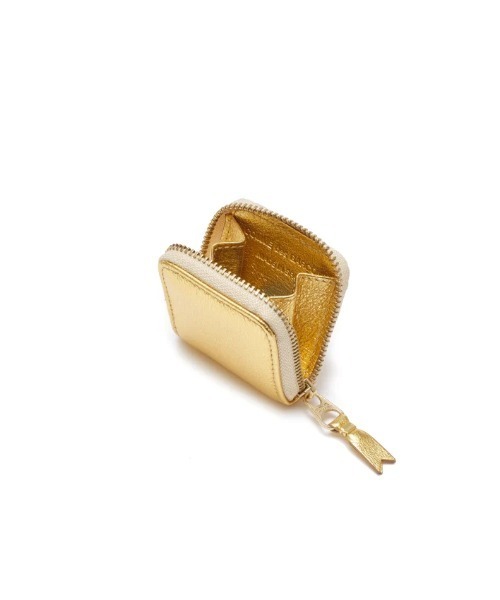 Wallet COMME des GARCONS（ウォレットコム デギャルソン）の「【GOLD/SILVER】SMALL COIN CASE（コインケース・メンズ・シルバー/ゴールド・ONE SIZE）」の3枚目の写真