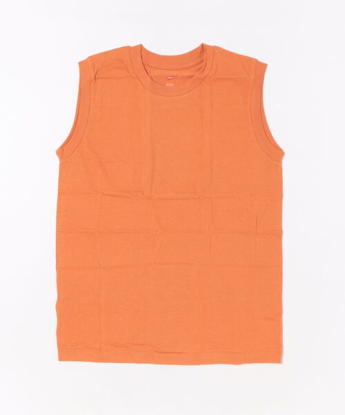 ADAM ET ROPE'（アダムエロペ）の「【Hanes for BIOTOP】Sleeveless T-Shirts（タンクトップ・レディース・ブルー系その他・0）」の3枚目の写真