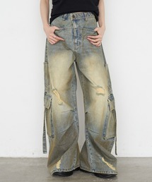 RAY CASSIN | カーゴバレルルーズデニムパンツ(デニムパンツ)