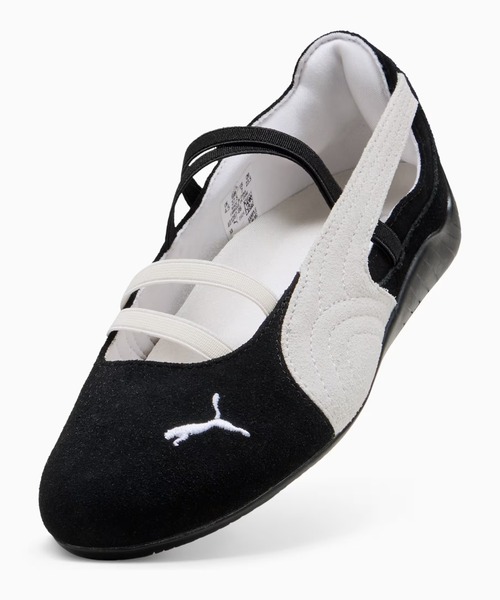 PUMA（プーマ）の「PUMA/プーマ ウィメンズ スピードキャット バレエ SD スニーカー フラットシューズ スリッポン ローカット 2026年 夏 夏服（バレエシューズ・レディース・ブラック/アイボリー・23/24/25/24.5/23.5）」の10枚目の写真